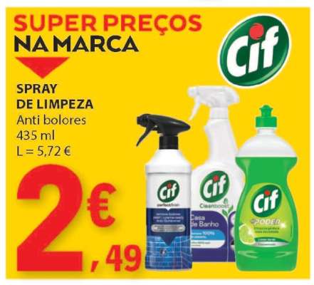 SPRAY DE LIMPEZA CIF