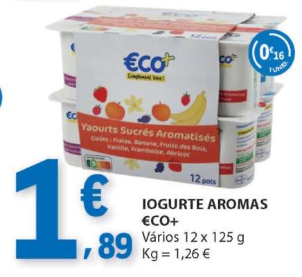 IOGURTE AROMAS ECO+