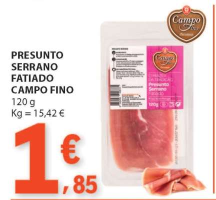 Presunto Serrano Fatiado Campo Fino