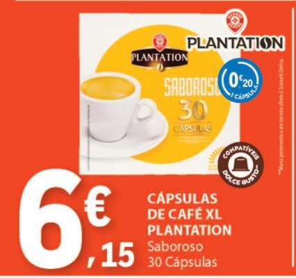 Cápsulas de Café XL Plantation