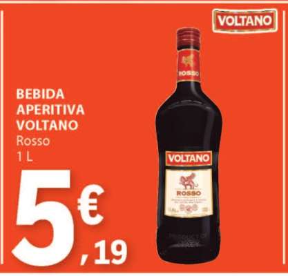 Bebida Aperitiva Voltano Rosso