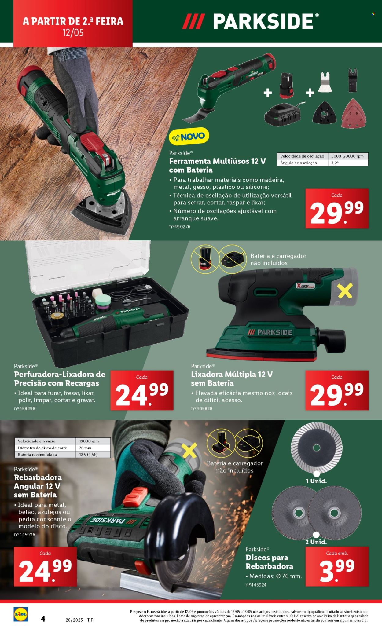 Folheto Lidl - 12.5.2025 - 18.5.2025. Página 1