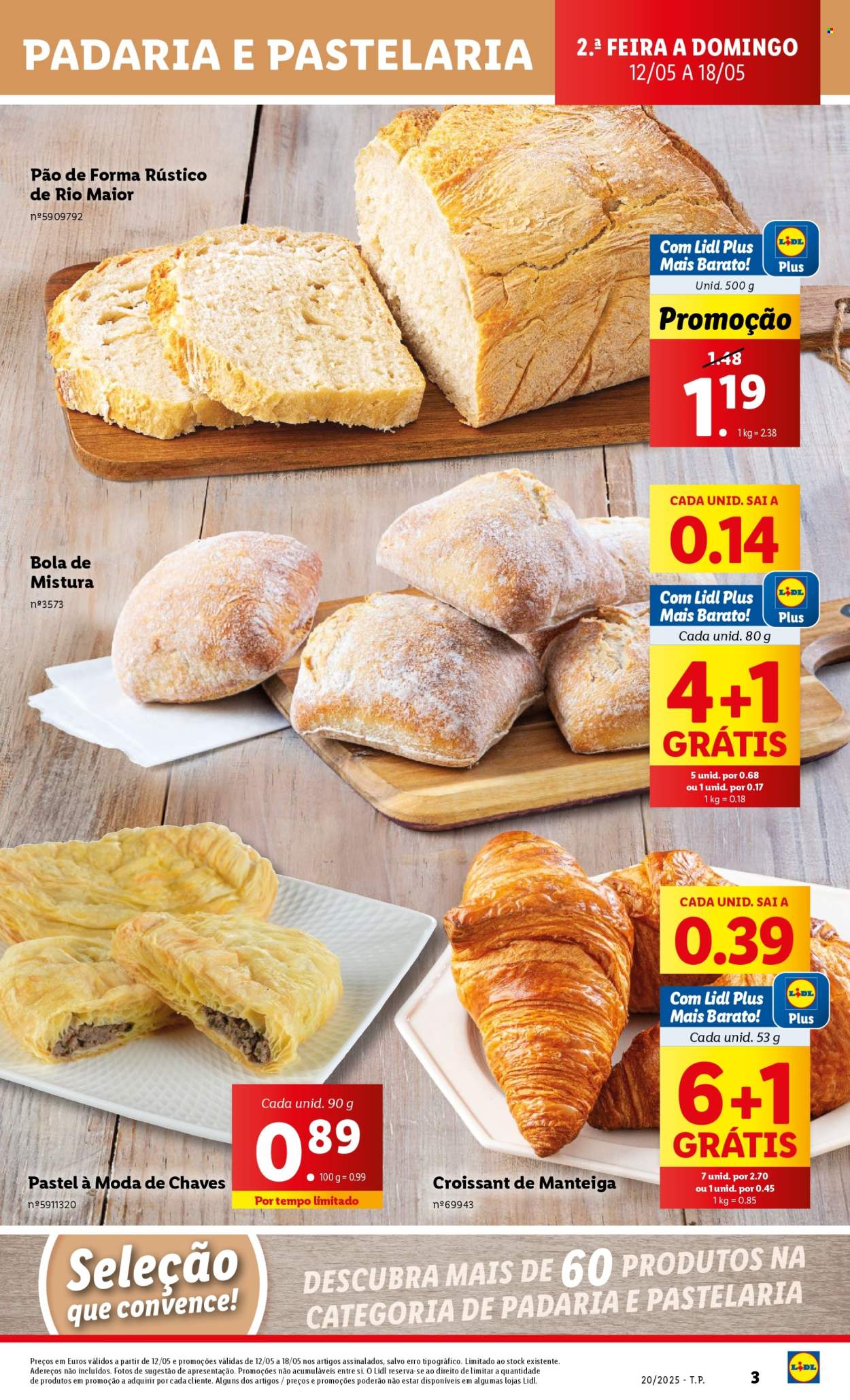 Folheto Lidl - 12.5.2025 - 18.5.2025. Página 1