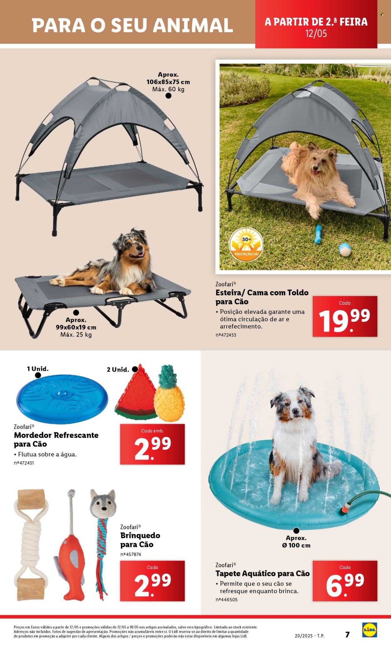 Folheto Lidl - 12.5.2025 - 18.5.2025. Página 1