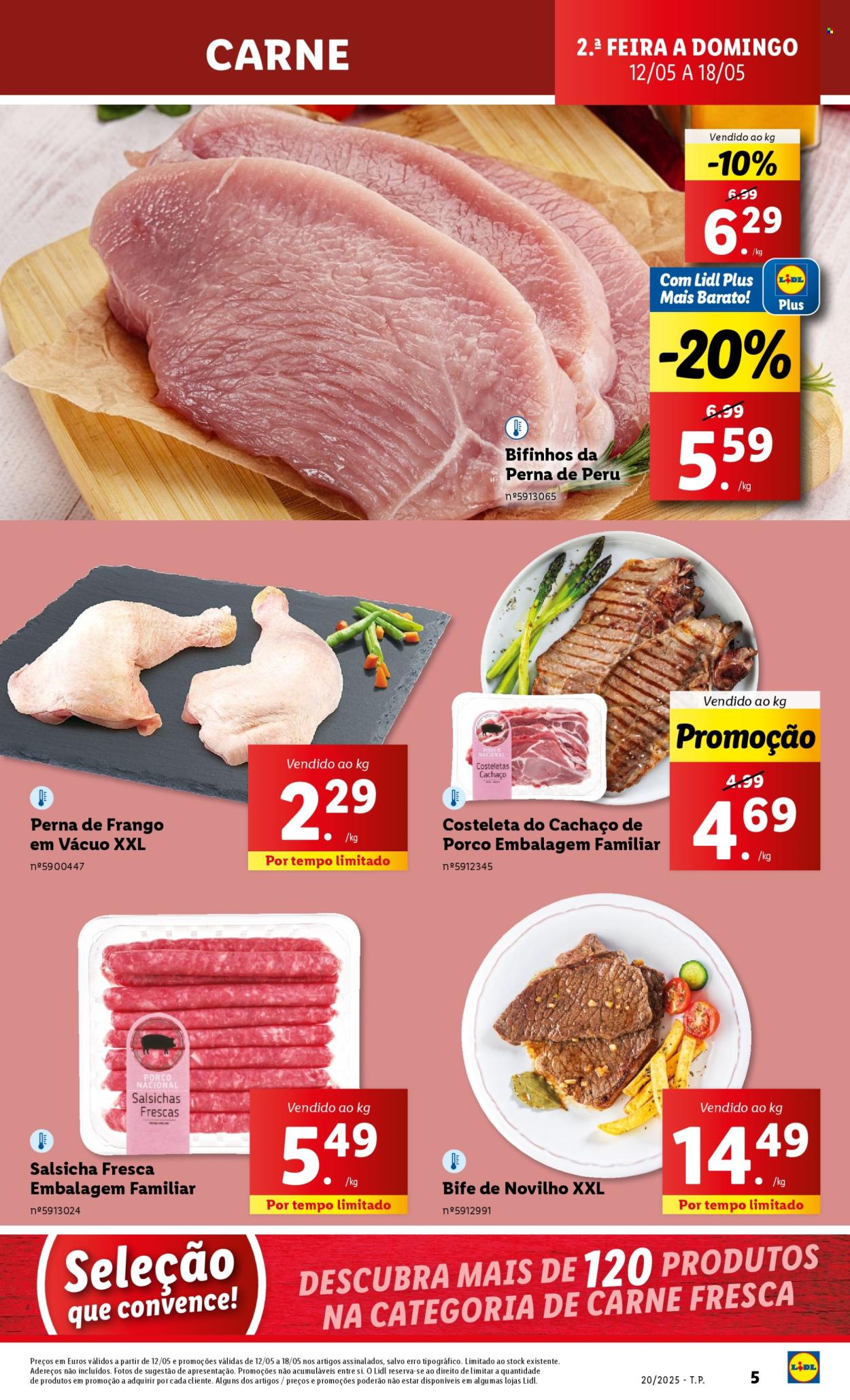 Folheto Lidl - 12.5.2025 - 18.5.2025. Página 1