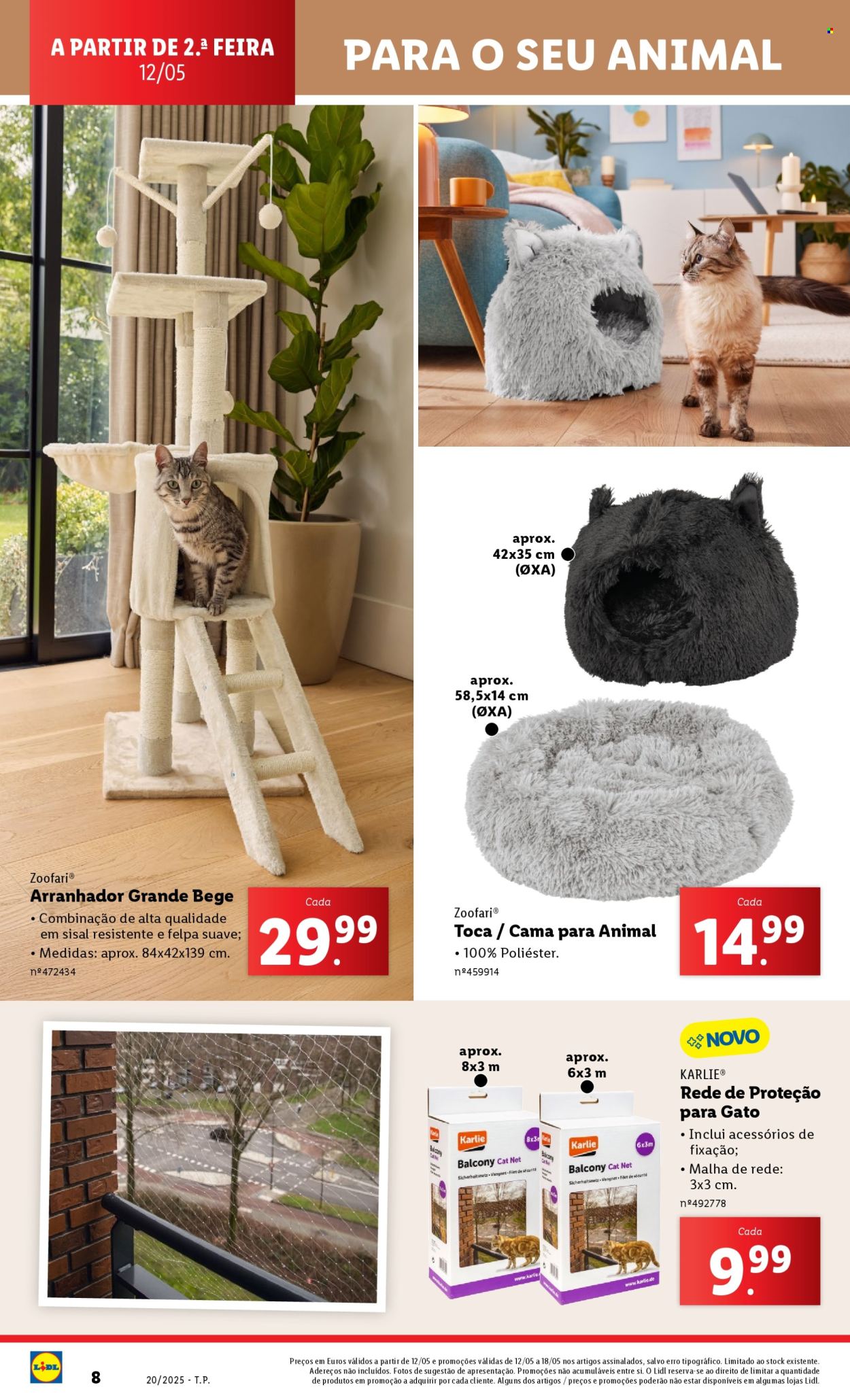 Folheto Lidl - 12.5.2025 - 18.5.2025. Página 1