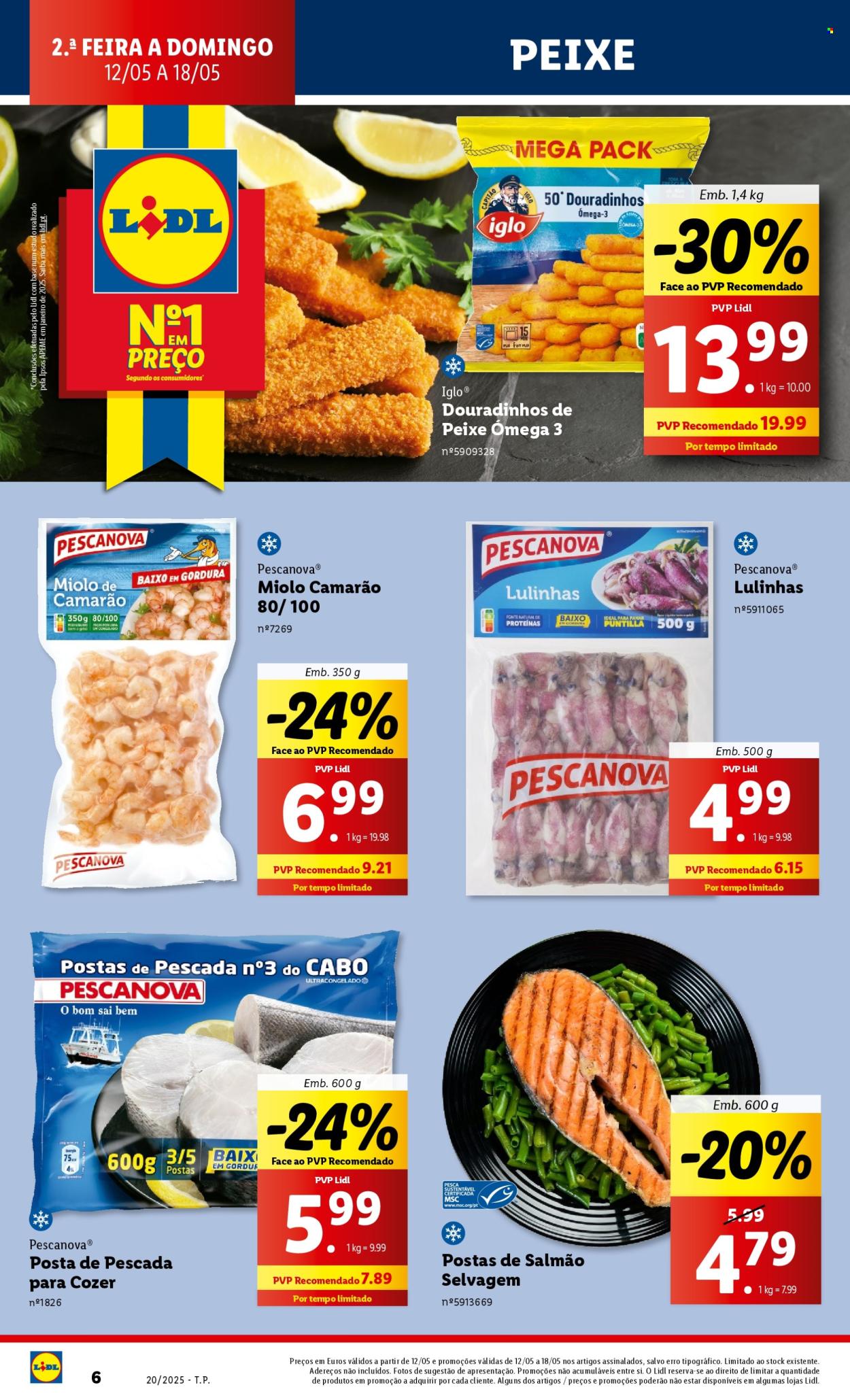 Folheto Lidl - 12.5.2025 - 18.5.2025. Página 1