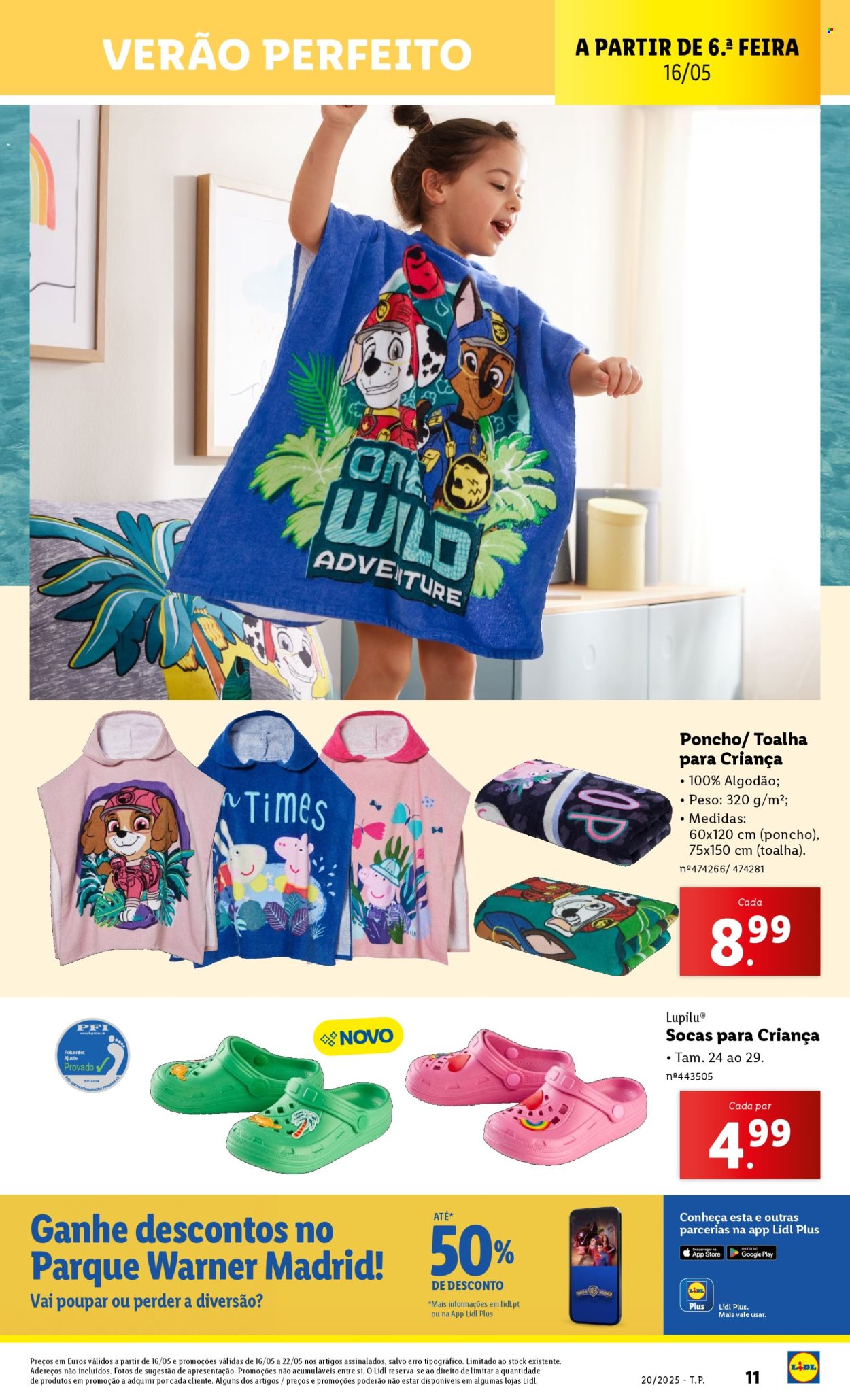 Folheto Lidl - 12.5.2025 - 18.5.2025. Página 1