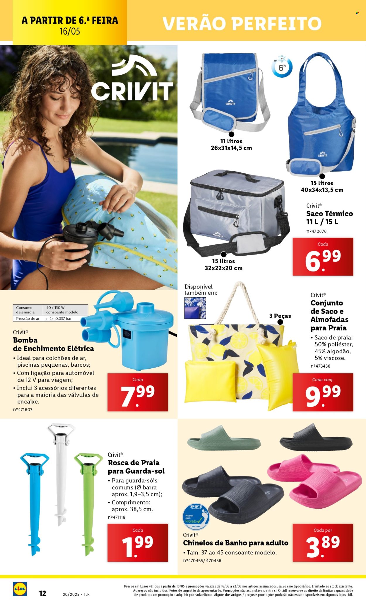 Folheto Lidl - 12.5.2025 - 18.5.2025. Página 1
