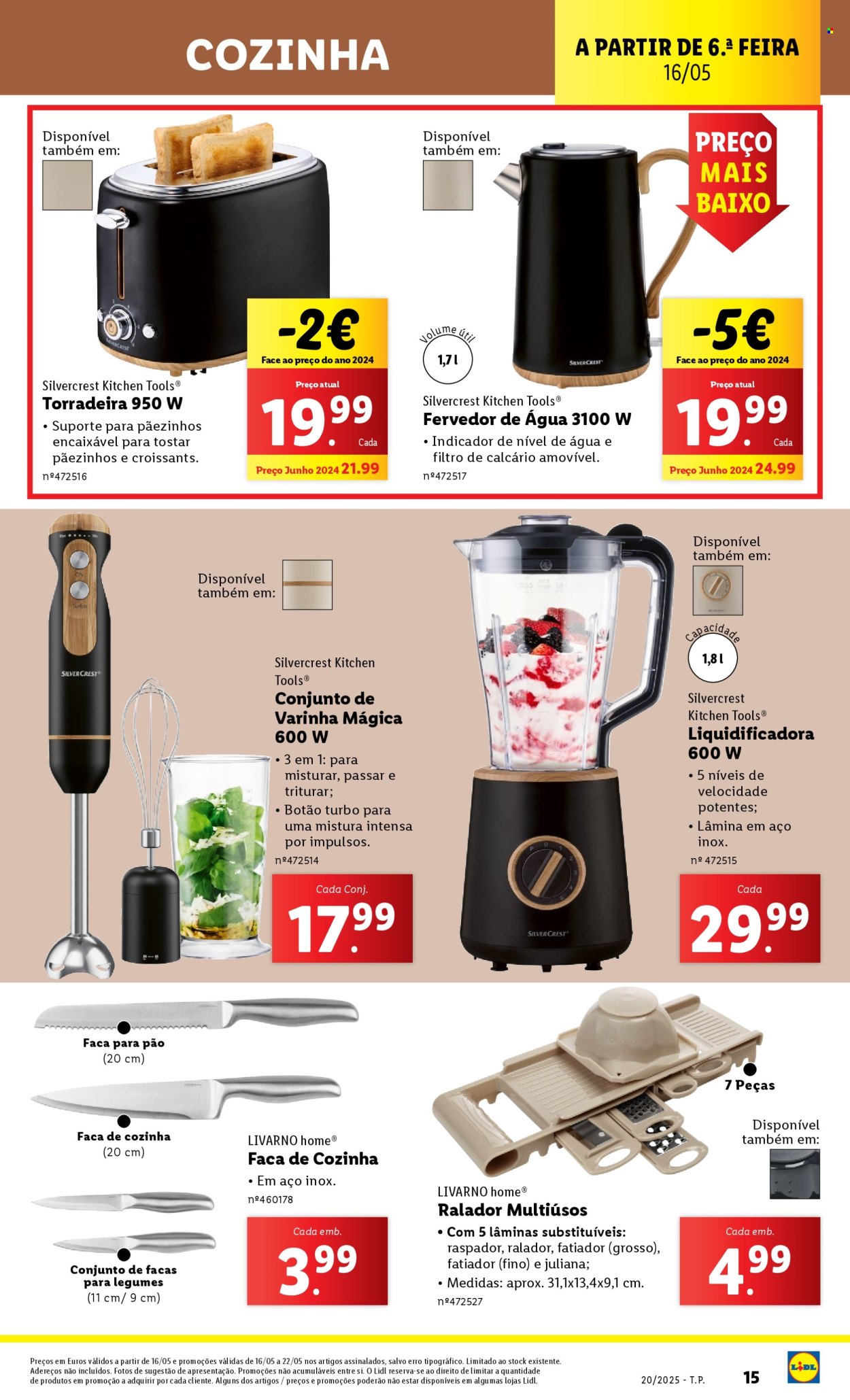 Folheto Lidl - 12.5.2025 - 18.5.2025. Página 1