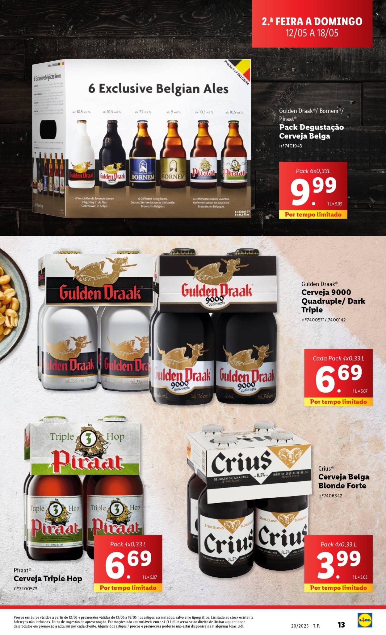 Folheto Lidl - 12.5.2025 - 18.5.2025. Página 1