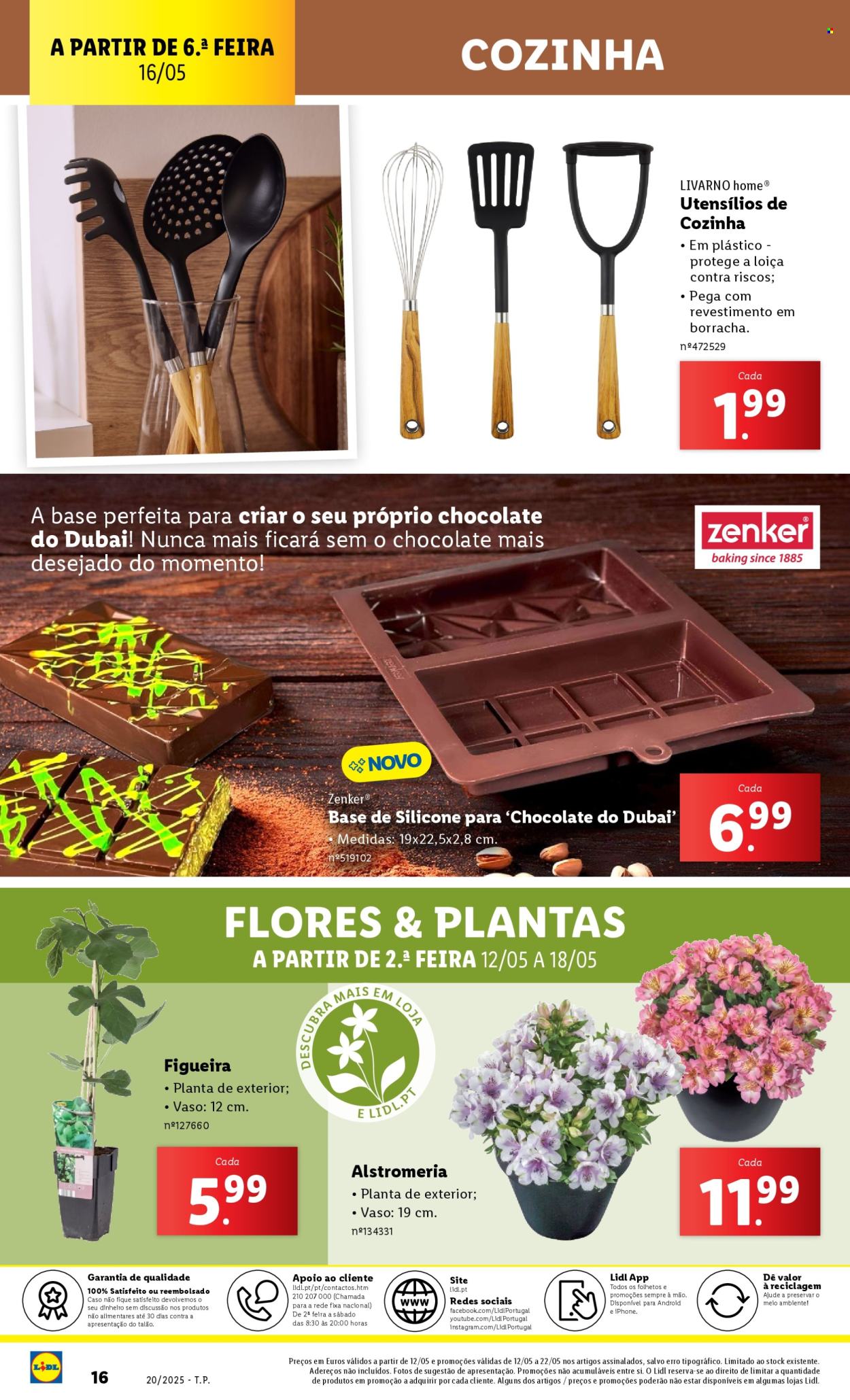 Folheto Lidl - 12.5.2025 - 18.5.2025. Página 1