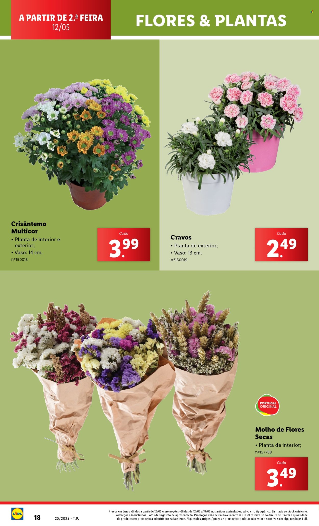 Folheto Lidl - 12.5.2025 - 18.5.2025. Página 1