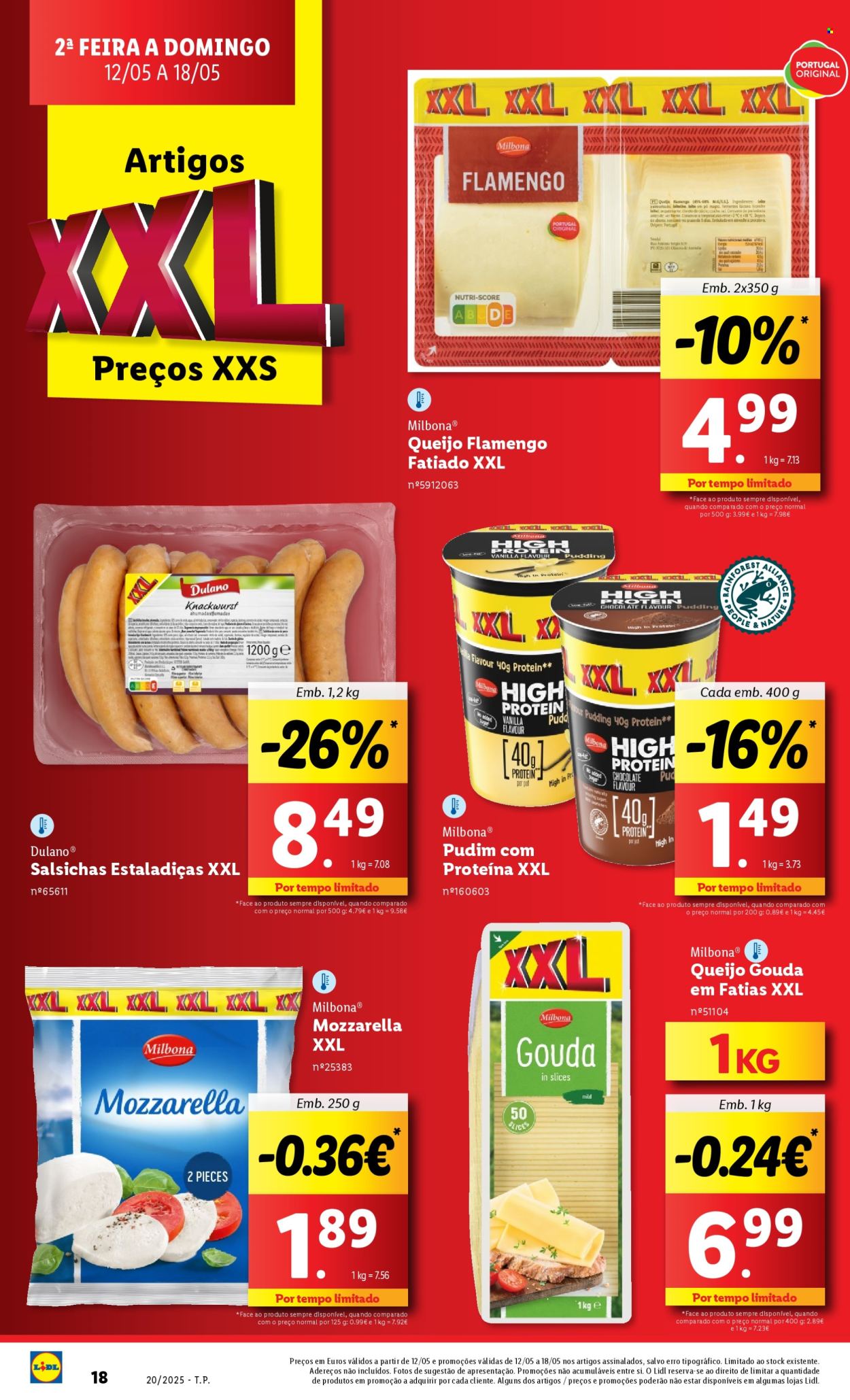 Folheto Lidl - 12.5.2025 - 18.5.2025. Página 1