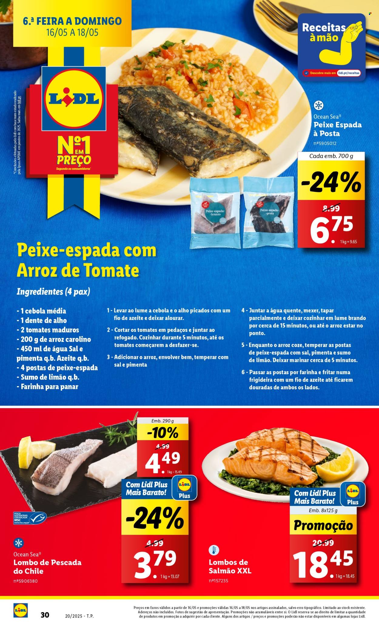 Folheto Lidl - 12.5.2025 - 18.5.2025. Página 1