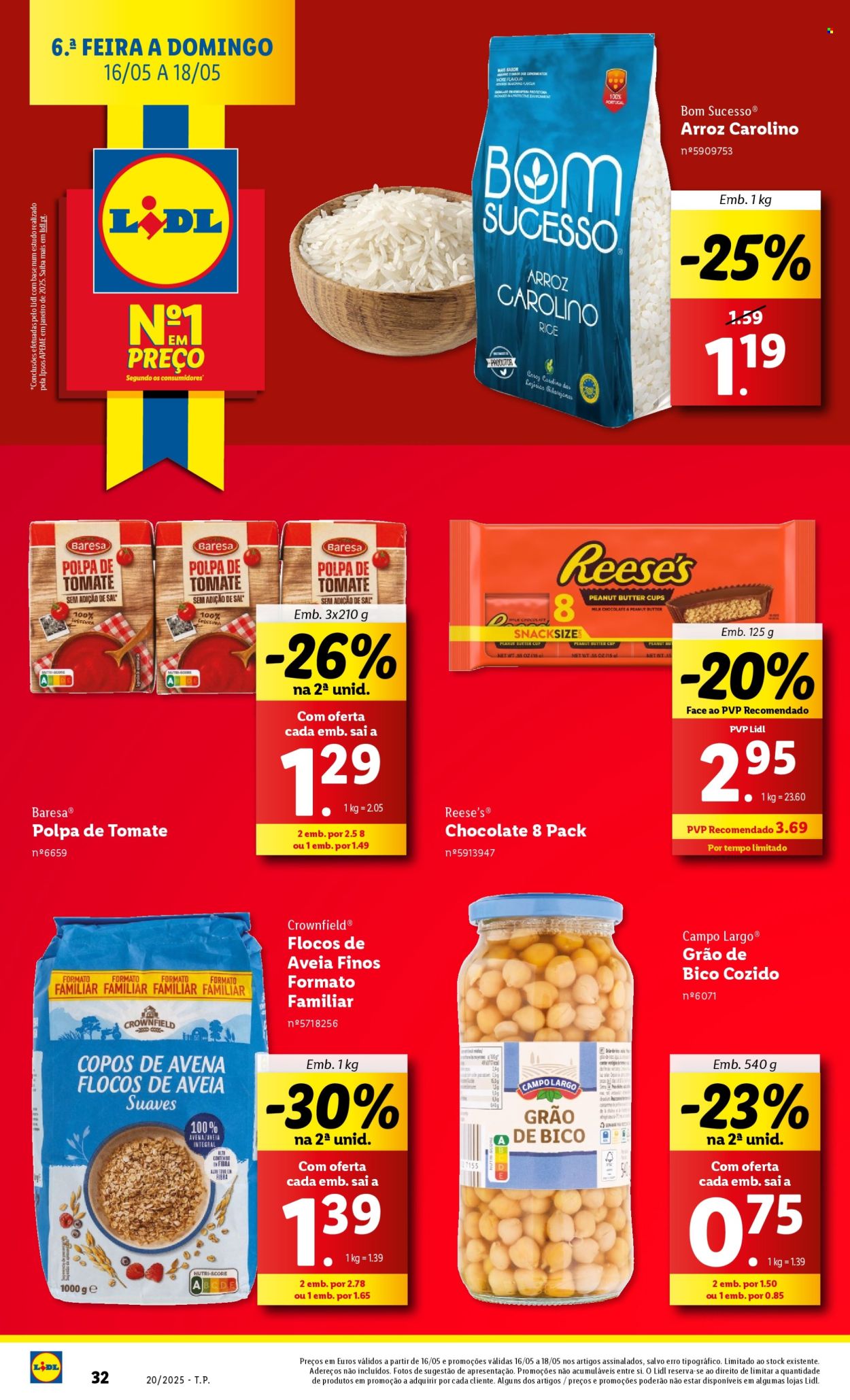 Folheto Lidl - 12.5.2025 - 18.5.2025. Página 1
