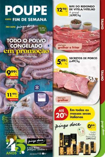 Folheto Pingo Doce - 9.5.2025 - 12.5.2025.