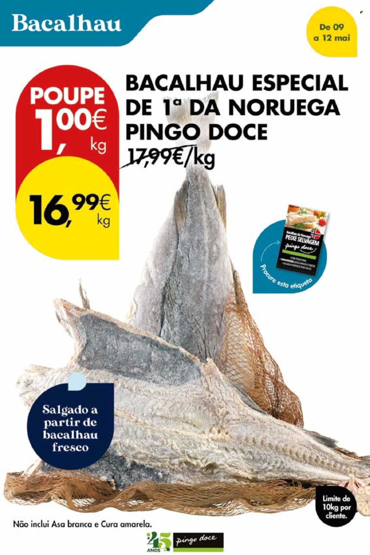 Folheto Pingo Doce - 9.5.2025 - 12.5.2025. Página 1