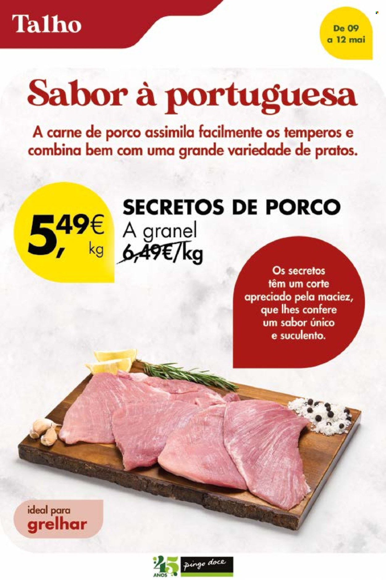 Folheto Pingo Doce - 9.5.2025 - 12.5.2025. Página 1