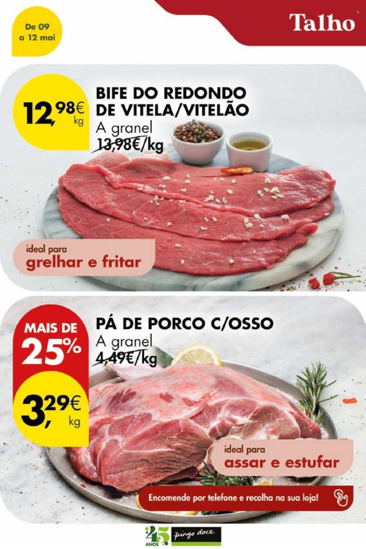 Folheto Pingo Doce - 9.5.2025 - 12.5.2025. Página 1
