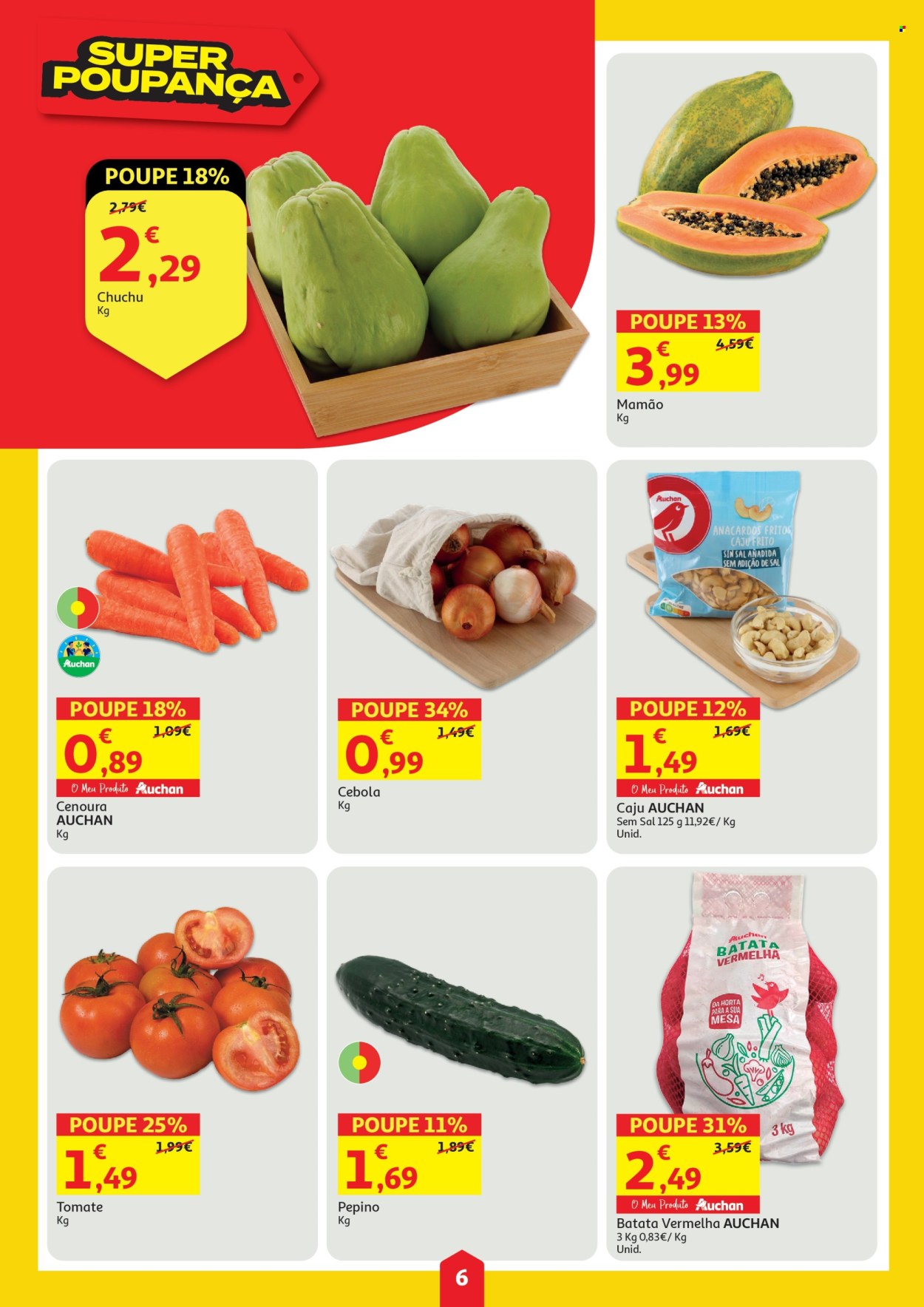 Folheto Auchan - 8.5.2025 - 14.5.2025. Página 1