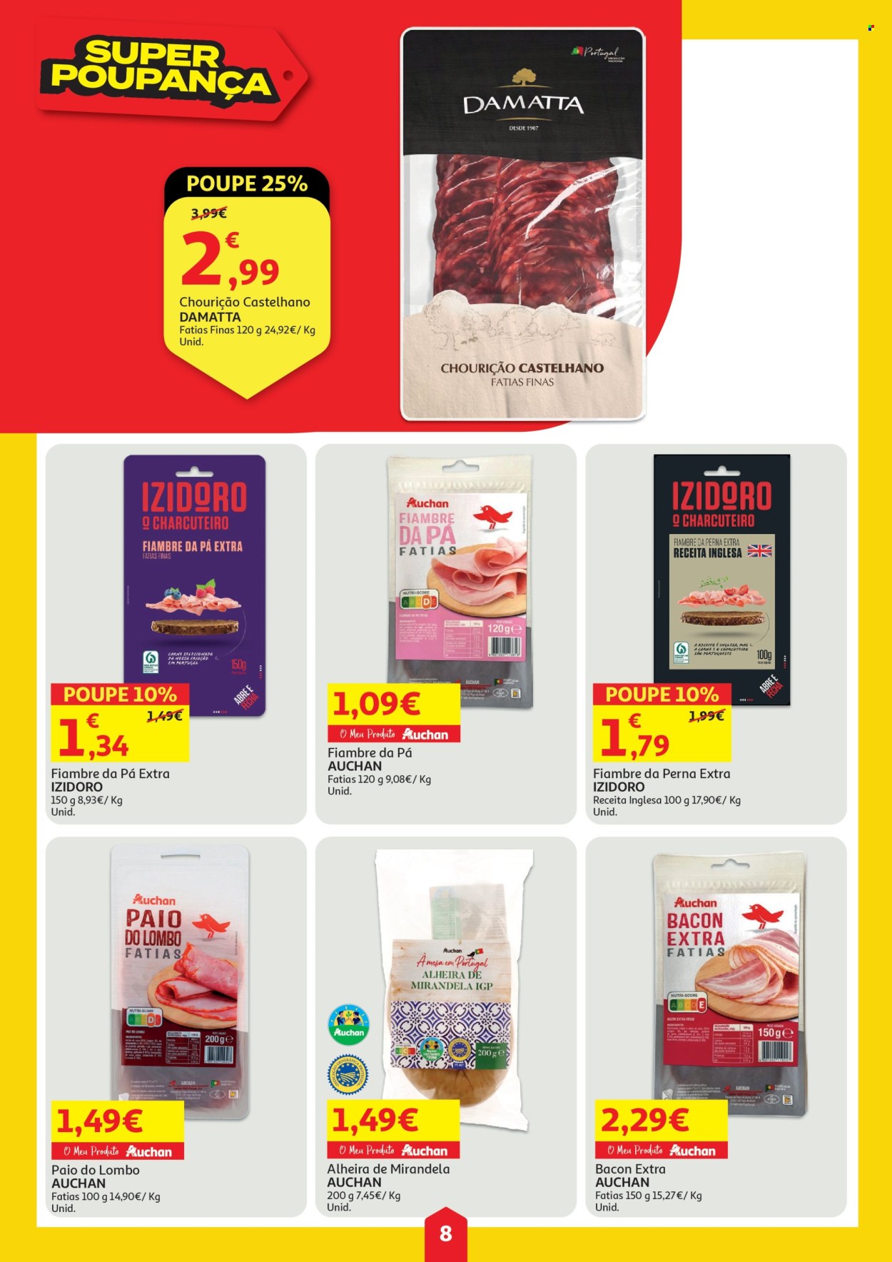 Folheto Auchan - 8.5.2025 - 14.5.2025. Página 1
