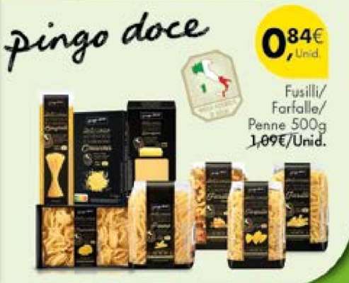 Fusilli/Farfalle/Penne 500g
