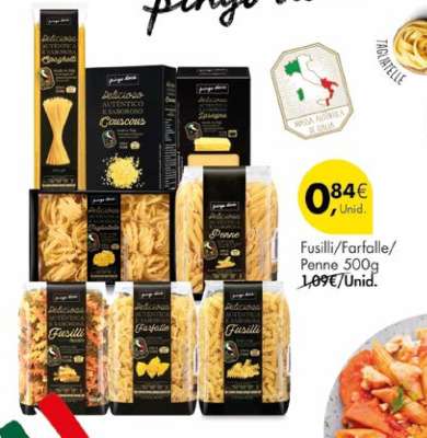 Fusilli/Farfalle/Penne 500g