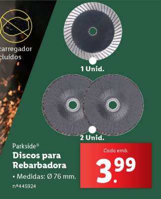 Discos para Rebarbadora