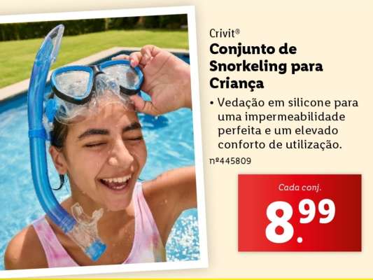 Conjunto de Snorkeling para Criança