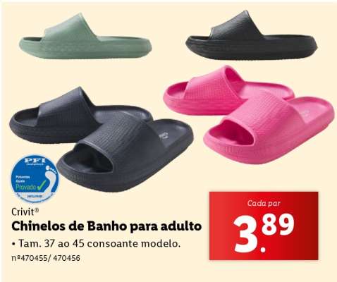 Chinelos de Banho para adulto