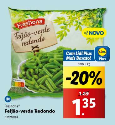 Feijão-verde Redondo