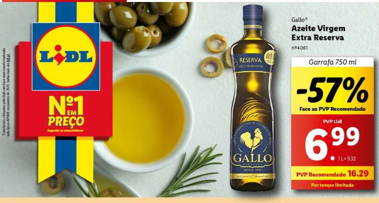 Gallo Azeite Virgem Extra Reserva