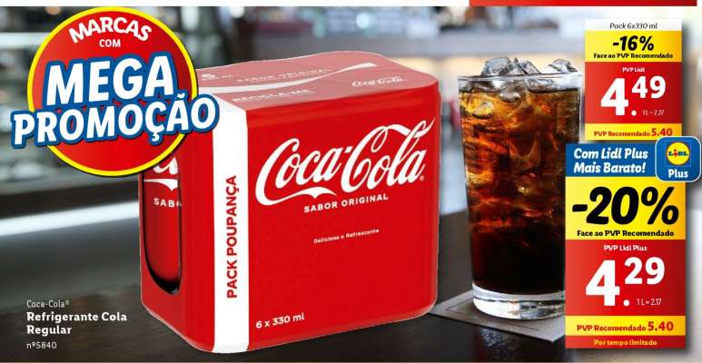 Coca-Cola Refrigerante Cola Regular