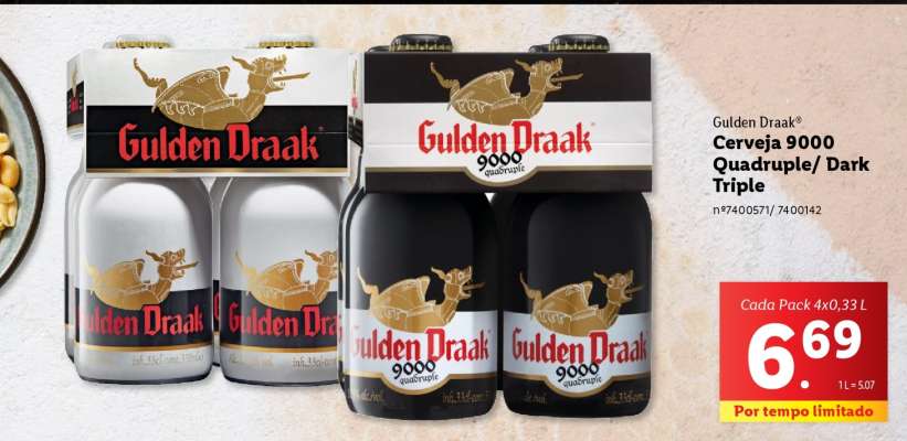 Gulden Draak Cerveja 9000 Quadruple/Dark Triple