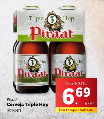Piraat Cerveja Triple Hop
