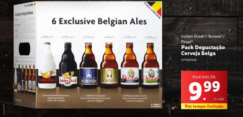 Pack Degustação Cerveja Belga