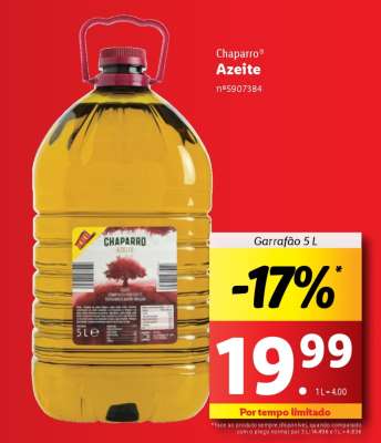 Chaparro Azeite