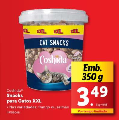 Coshida Snacks para Gatos XXL