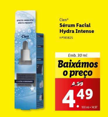 Cien Sérum Facial Hydra Intense