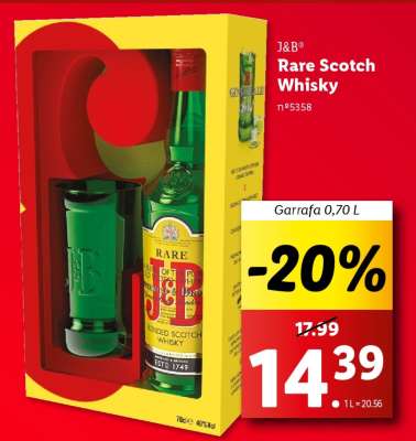 J&B Rare Scotch Whisky