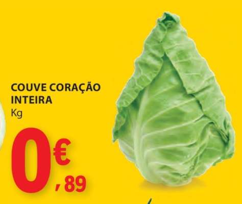 COUVE CORAÇÃO INTEIRA