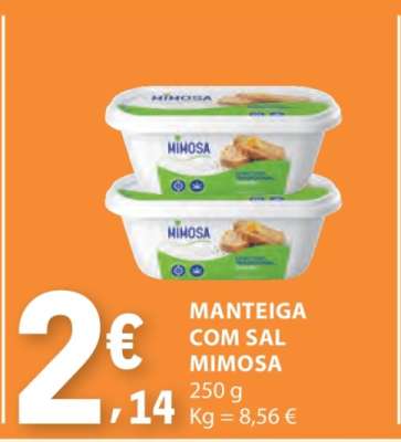 Manteiga com Sal Mimosa