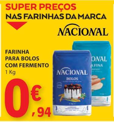 Farinha para Bolos com Fermento