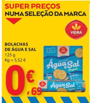 Bolachas de Água e Sal