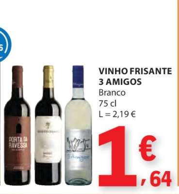 VINHO FRISANTE 3 AMIGOS