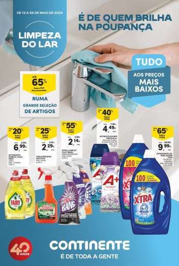 Folheto Continente Modelo - 13.5.2025 - 26.5.2025.