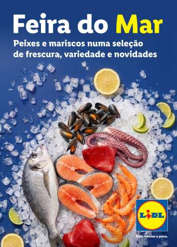 Folheto Lidl.