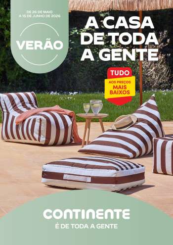 Folheto Continente Modelo - 26.5.2026 - 15.6.2026.