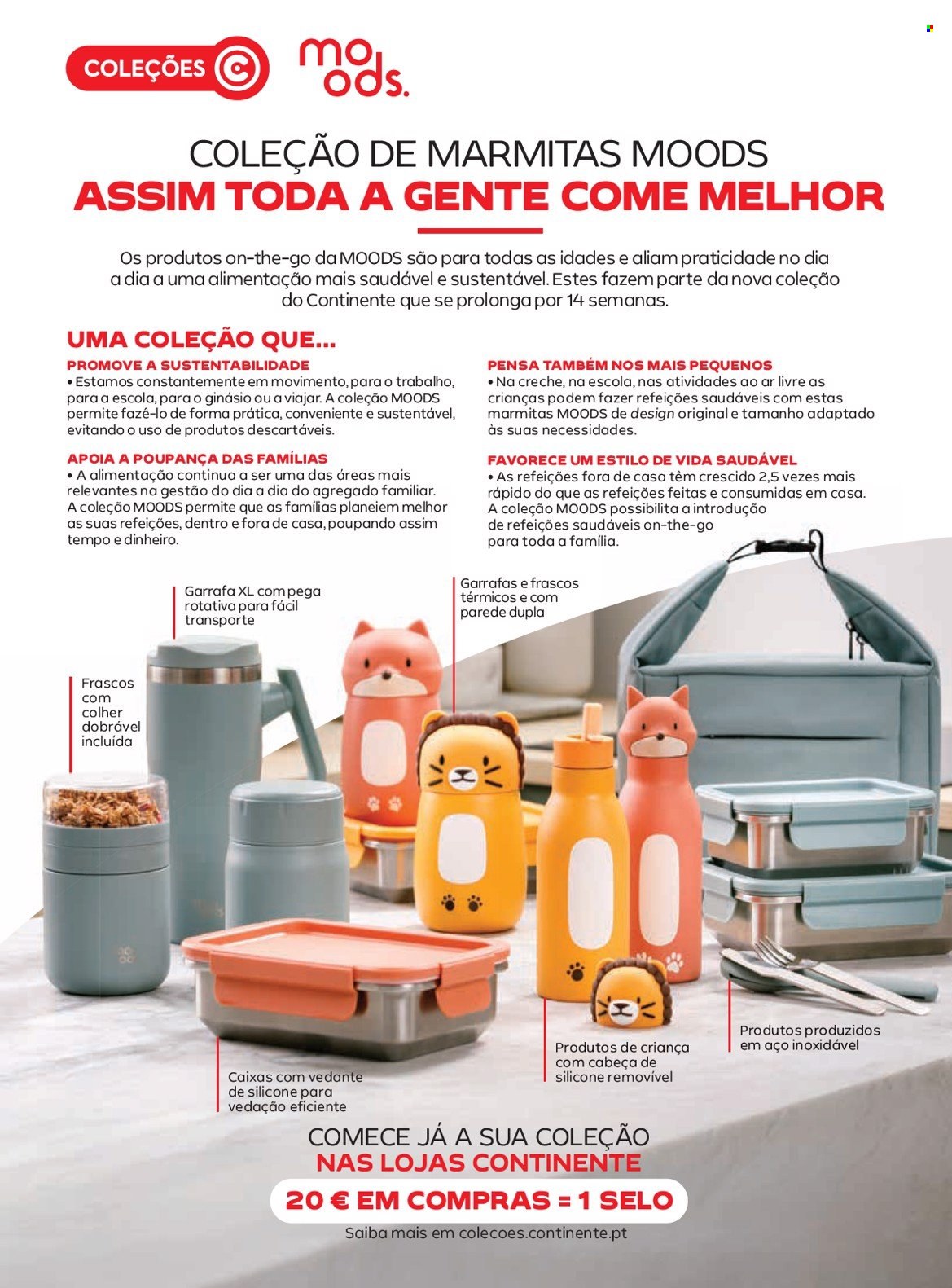 Folheto Continente. Página 2